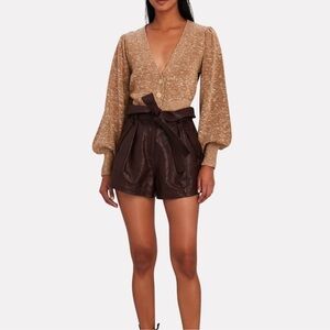 INTERMIX MOLLY BOUCLÉ CARDIGAN